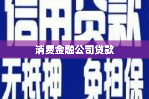 宝坻消费金融公司贷款