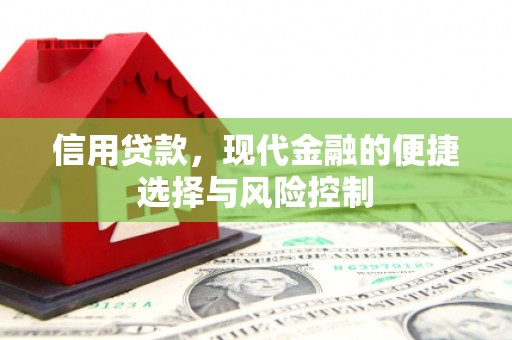 宝坻信用贷款，现代金融的便捷选择与风险控制