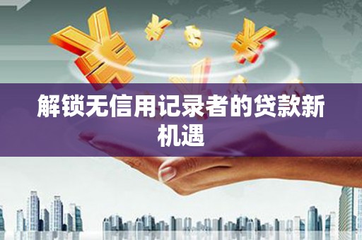 宝坻解锁无信用记录者的贷款新机遇