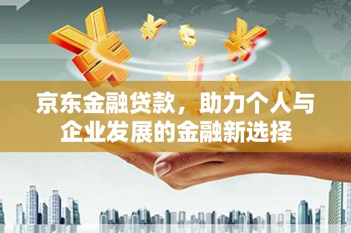 宝坻京东金融贷款，助力个人与企业发展的金融新选择