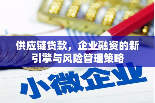 宝坻供应链贷款，企业融资的新引擎与风险管理策略