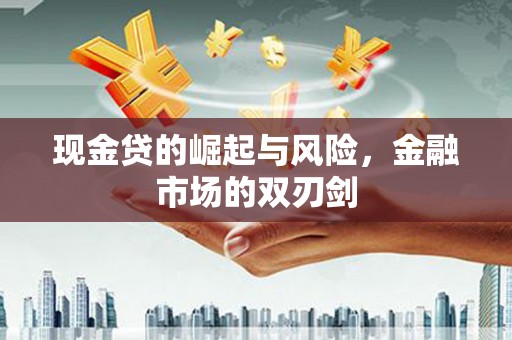 宝坻现金贷的崛起与风险，金融市场的双刃剑