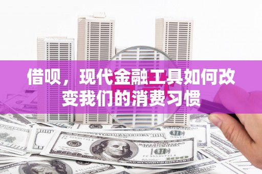 宝坻借呗，现代金融工具如何改变我们的消费习惯