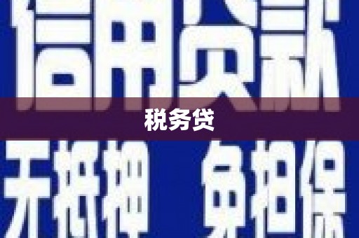 宝坻税务贷