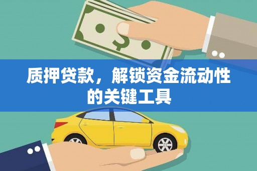 宝坻质押贷款，解锁资金流动性的关键工具