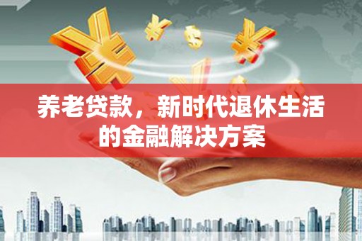 宝坻养老贷款，新时代退休生活的金融解决方案