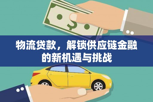 宝坻物流贷款，解锁供应链金融的新机遇与挑战