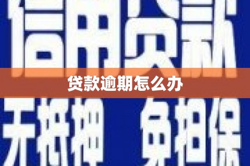 宝坻贷款逾期怎么办
