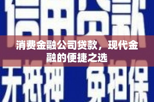 宝坻消费金融公司贷款，现代金融的便捷之选