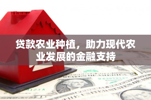 宝坻贷款农业种植，助力现代农业发展的金融支持